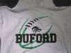 Buford distressed football