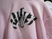 Wolf underarmoun zebra applique